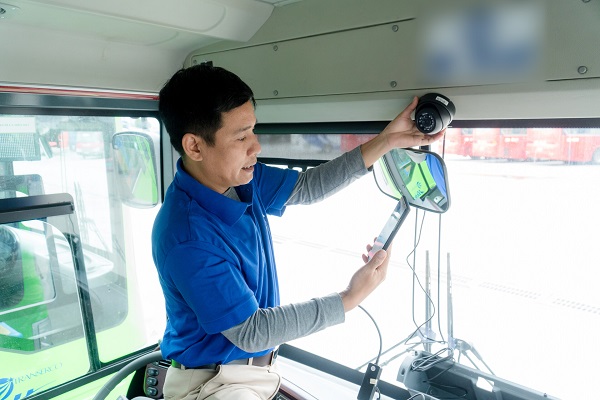 Camera xe khách phát hiện kịp thời phát sinh trong xe - BA GPS