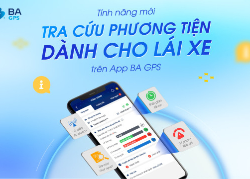 RA MẮT TÍNH NĂNG TRA CỨU PHƯƠNG TIỆN TRÊN ỨNG DỤNG DI Đ - BA GPS