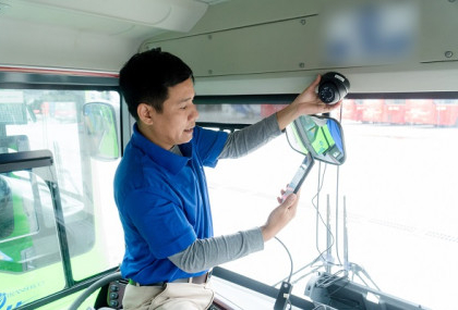 Camera xe khách phát hiện kịp thời phát sinh trong xe - BA GPS