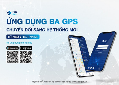 BA GPS CHUYỂN ĐỔI SANG HỆ THỐNG MỚI TỪ NGÀY 15/8/2020 - BA GPS
