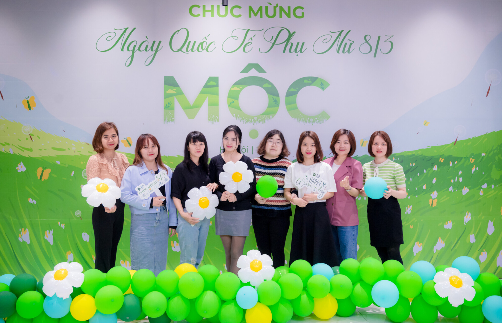 Một số hình ảnh đẹp được lưu lại trong Ngày Quốc tế Phụ nữ 8/3