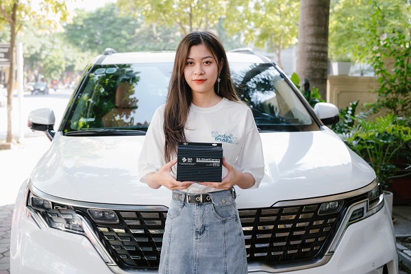 Camera xe đầu kéo ghi nhận dữ liệu đầy đủ