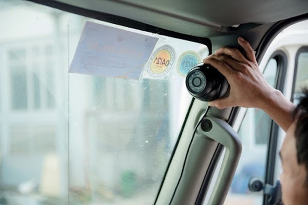 Khi xe đã hoàn thành lộ trình, tài xế có thể tạm ngắt hoạt động của camera để không ảnh hưởng đến quyền riêng tư
