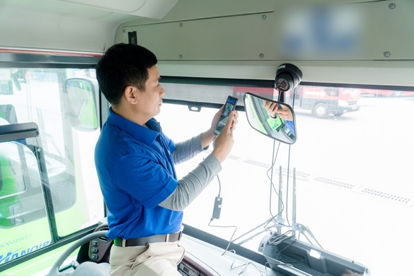 Camera xe khách tại BA GPS