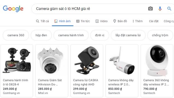 Nhiều người tìm mua camera giám sát ô tô HCM giá rẻ 