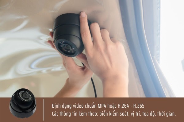 Yêu cầu kỹ thuật đối với video được ghi lại từ camera cần đảm bảo các định dạng đạt chuẩn