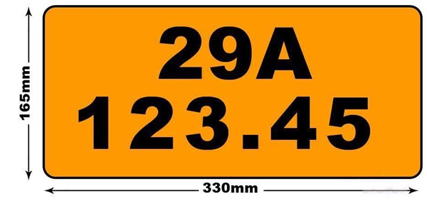 Thông tư 58 quy định xe kinh doanh vận tải sẽ dùng biển số màu vàng