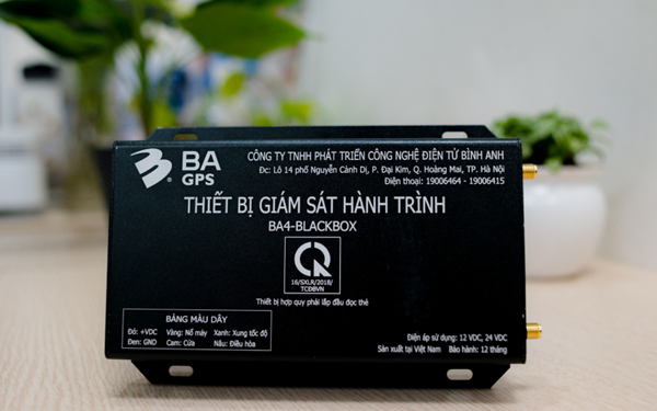 Định vị HCM hợp chuẩn BA4 của BA GPS đạt tiêu chuẩn QCVN31:2014/BGTVT